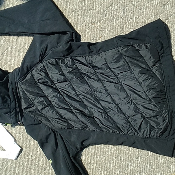 ⚜️ CB Sports Puffer Ski Jacket  BLACK Sz Medium - Picture 4 of 16